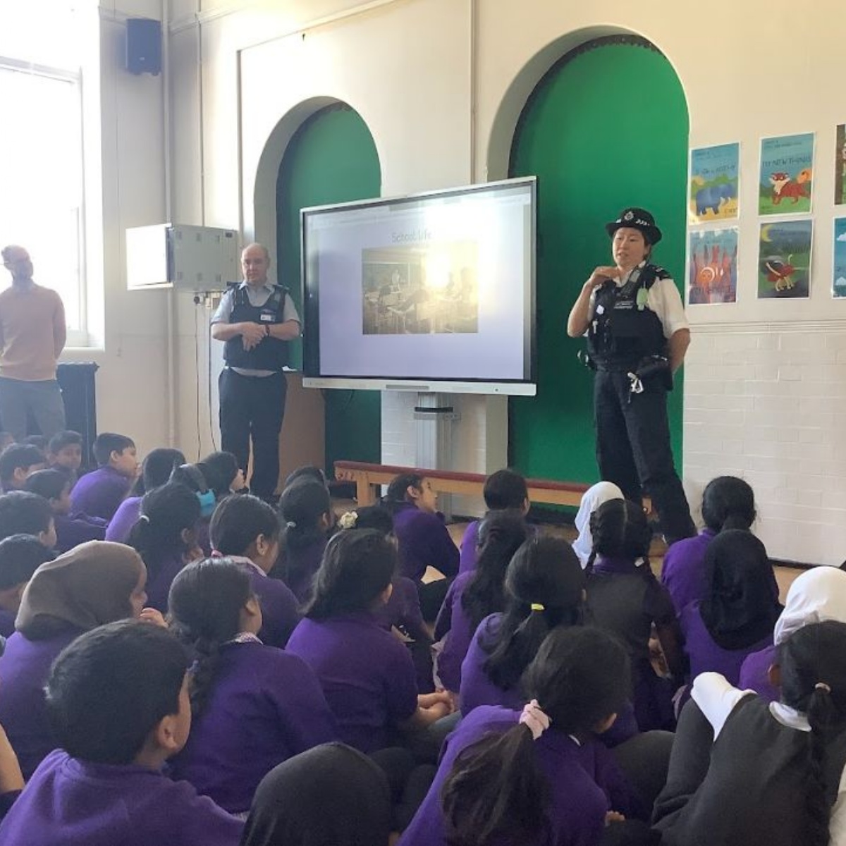 Police Careers Assembly Stepney Park Primary School